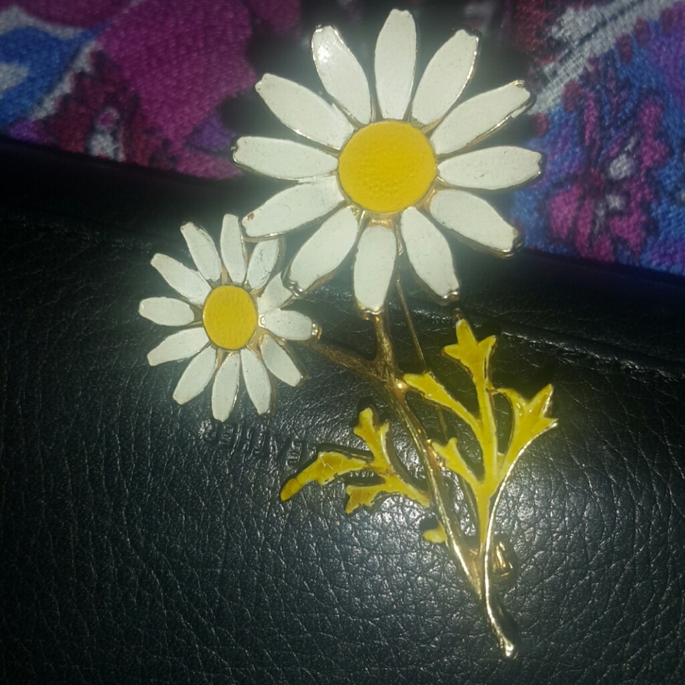 💜💜💜Daisy brooch really adorable